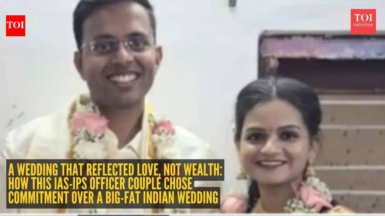 A simple “Yes, I do”: IAS and IPS officers’ in Telangana ditch lavish ceremonies, choose a minimalistic wedding instead– Here’s their story |