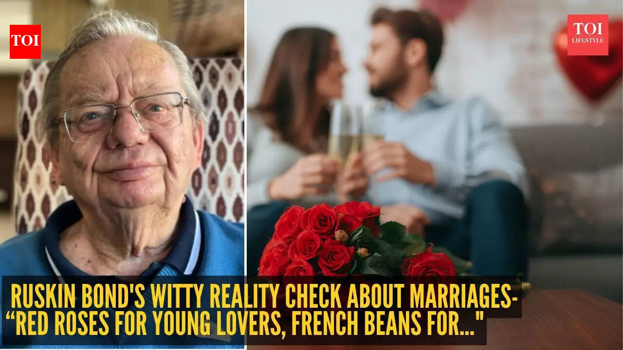 Relationship tip of the day: Ruskin Bond’s witty reality check about marriages- “Red roses for young lovers, French beans for…” |