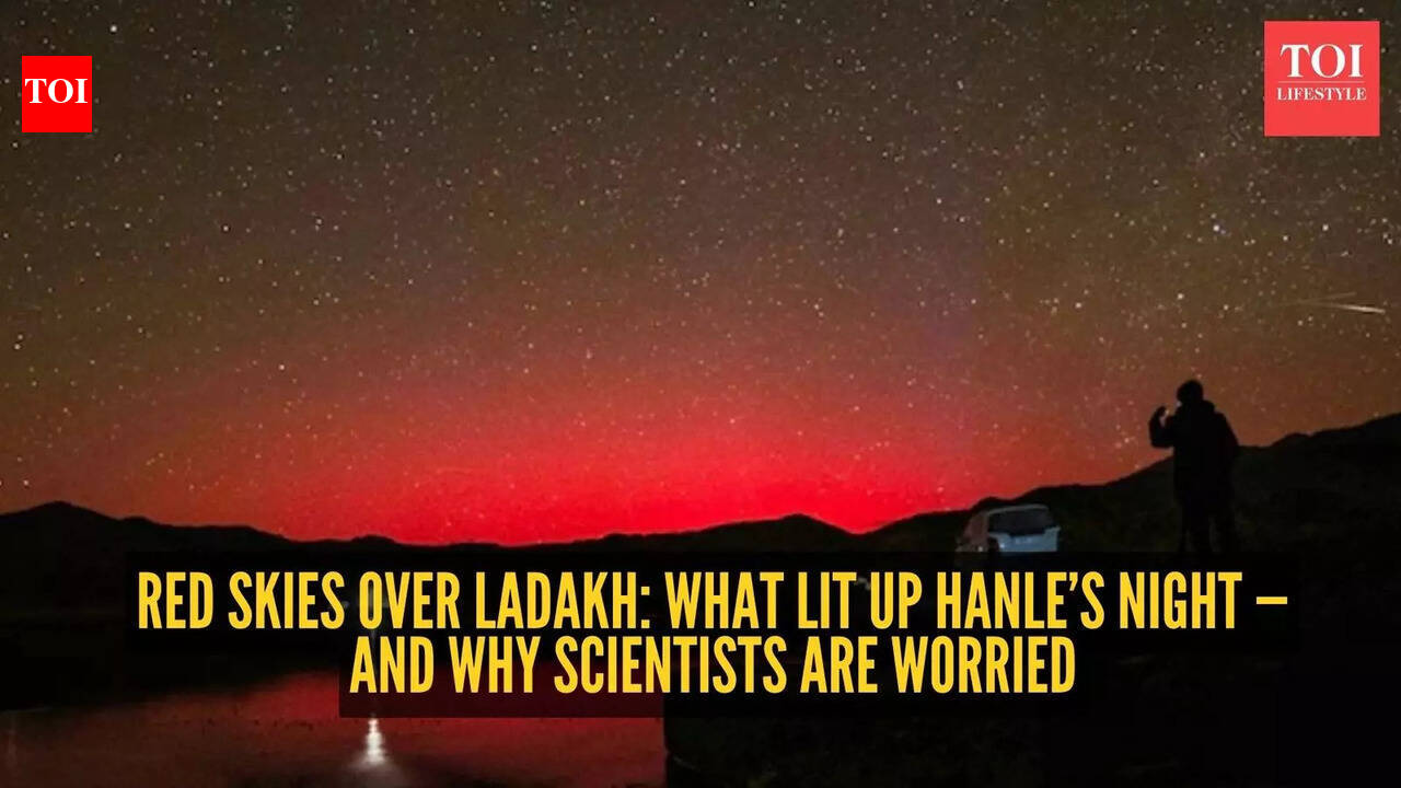 Ladakh’s sky turned blood-red. It wasn’t just beautiful – it was a warning |