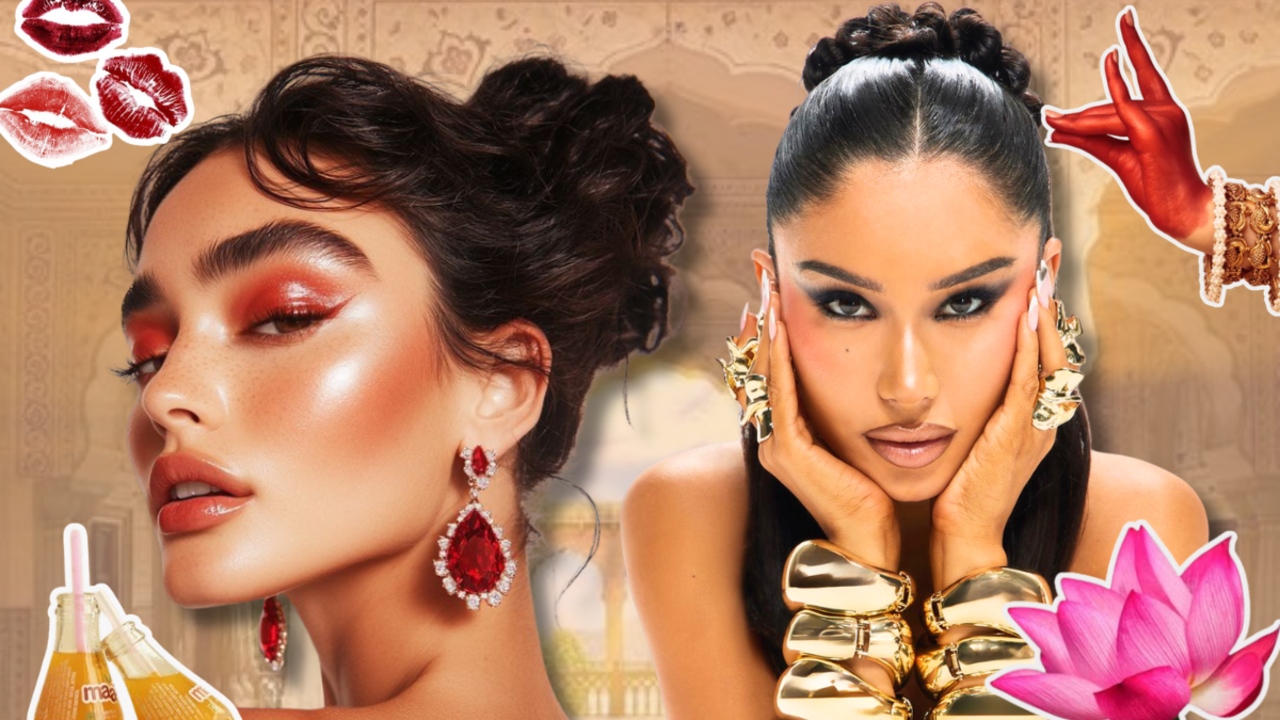 Bye bye basic! How loud fashion, chunky jewellery and messy beauty is replacing minimal chic