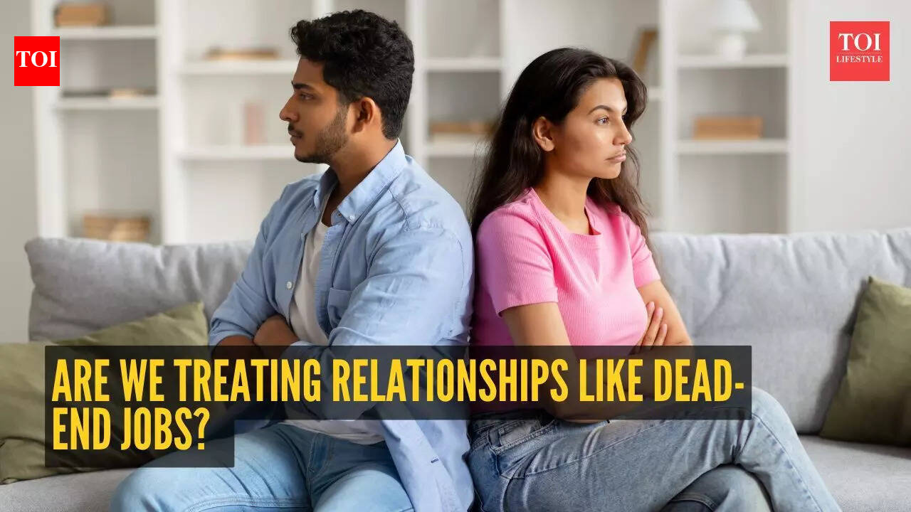 When love feels like work: Are we treating relationships like dead-end jobs? |
