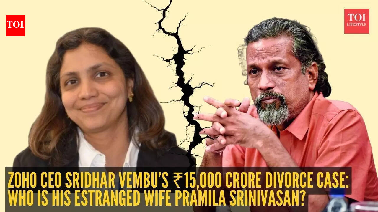 Zoho CEO Sridhar Vembu’s ₹15,000 Crore divorce case: Who is his estranged wife Pramila Srinivasan? |