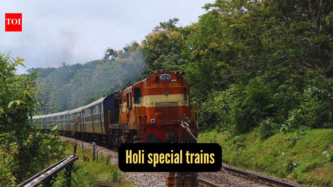 Indian Railways to run up to record 1,500 Holi special trains in March to manage festive rush |