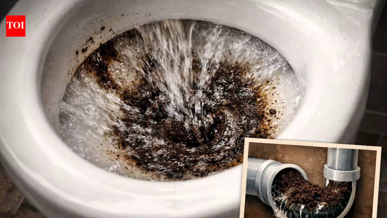 Think flushing coffee grounds is safe? Here’s why experts say it might be risky for your pipes |