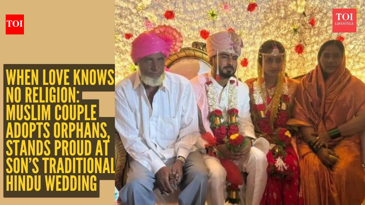 ‘All humans are the same’: Muslim couple adopts two orphaned Hindu boys—20 years later, they proudly marry off their son in a wedding that restores faith in humanity |