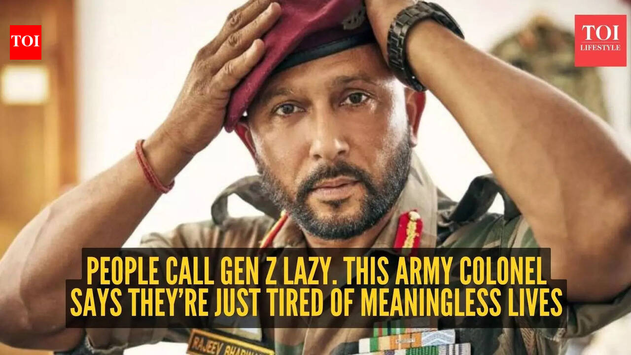 “Gen Z isn’t lazy. They’re allergic to a meaningless life”: ‘Mumma Sir’ Col Rajeev Bharwan gets real about today’s youth |
