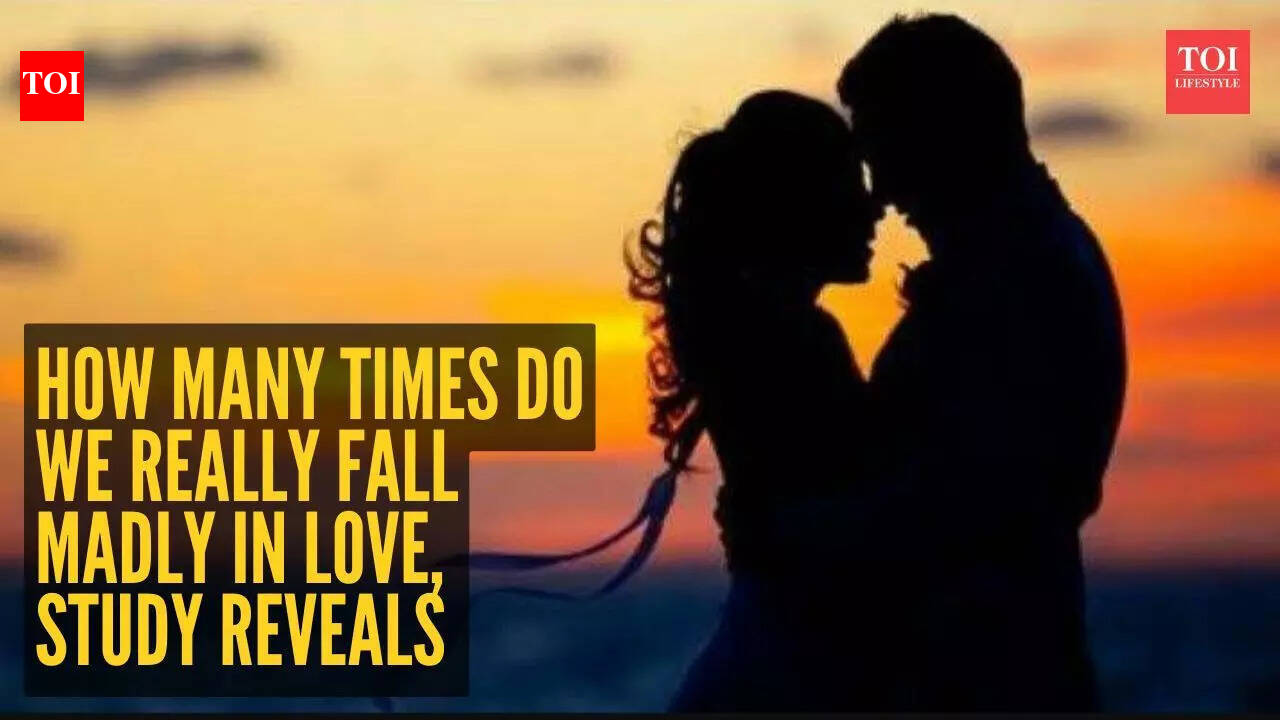 Once, twice or thrice? How many times do we really fall madly in love, study reveals |