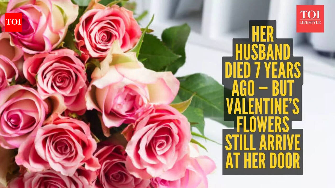 This woman still gets Valentine’s flowers from her husband who died in 2017