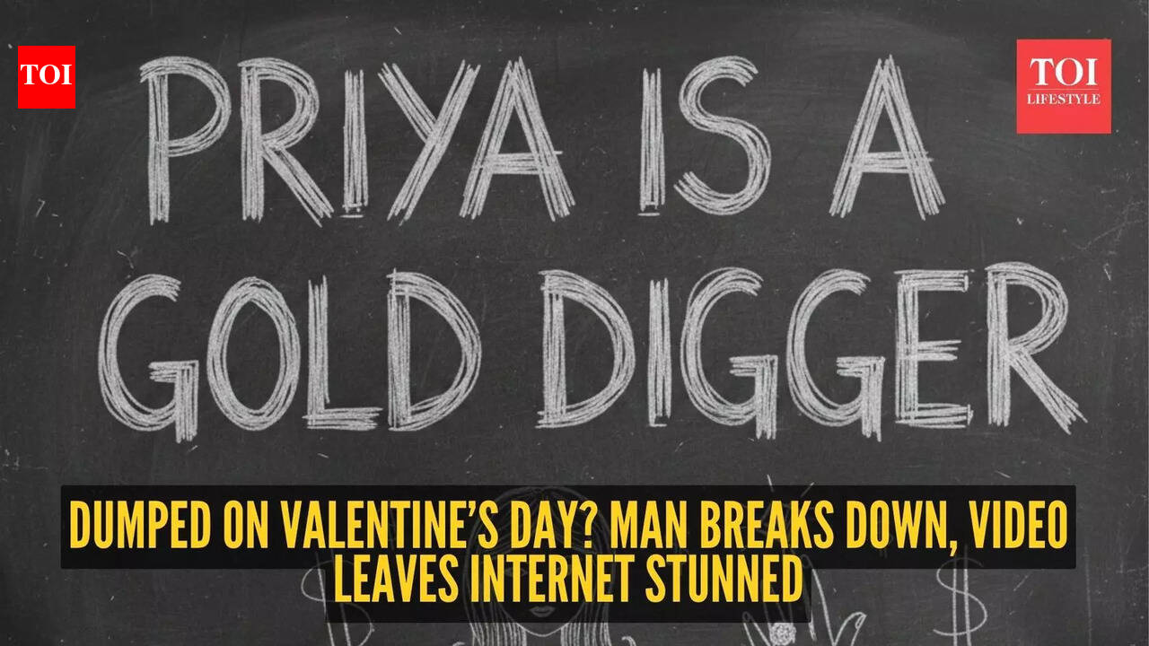 “Priya Gold Digger Hai!”: Heartbroken man’s Valentine’s Day meltdown goes viral