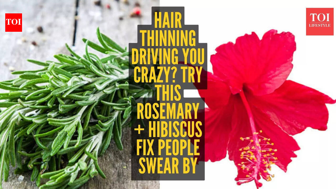How to use rosemary and hibiscus for healthier-looking hair