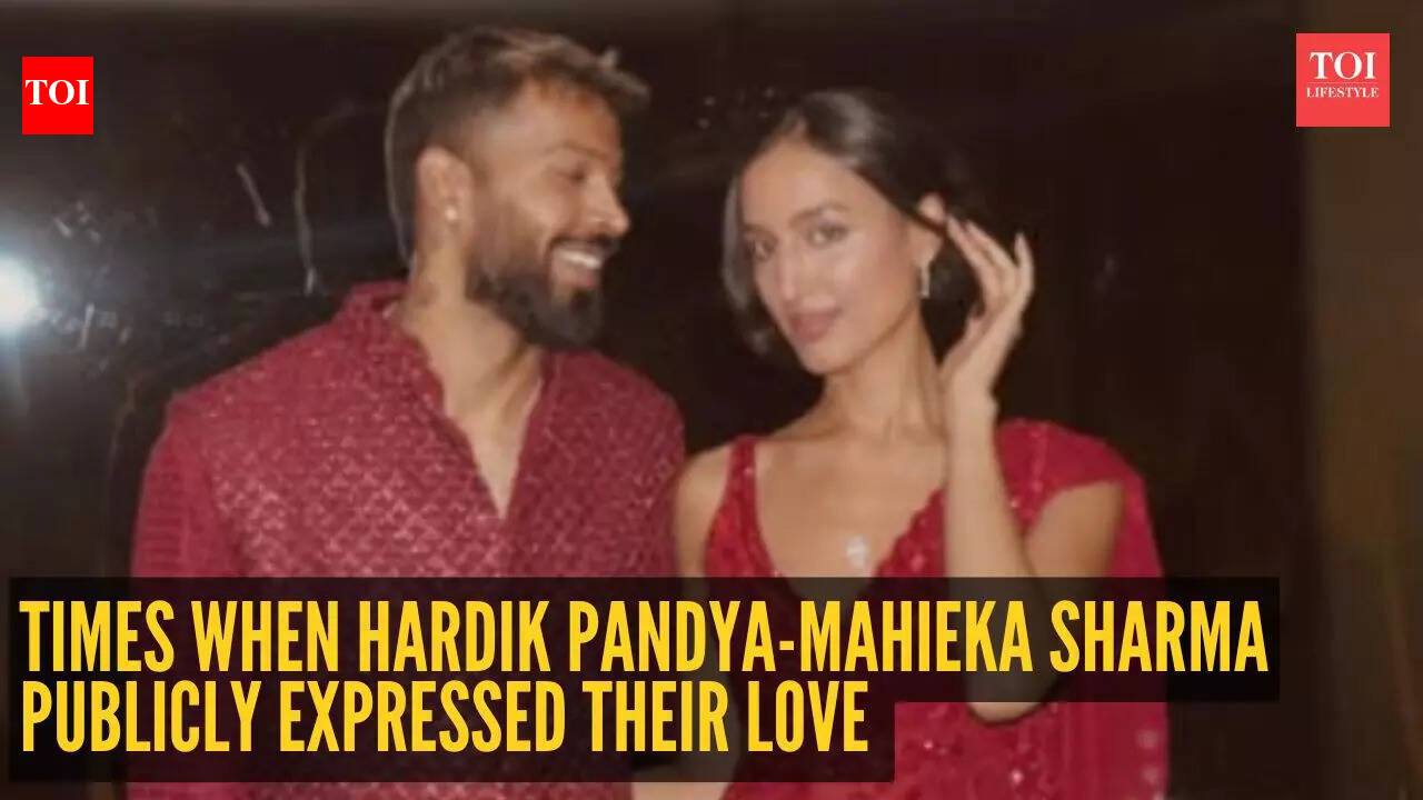 Hardik Pandya-Mahieka Sharma: 5 times they publicly expressed love