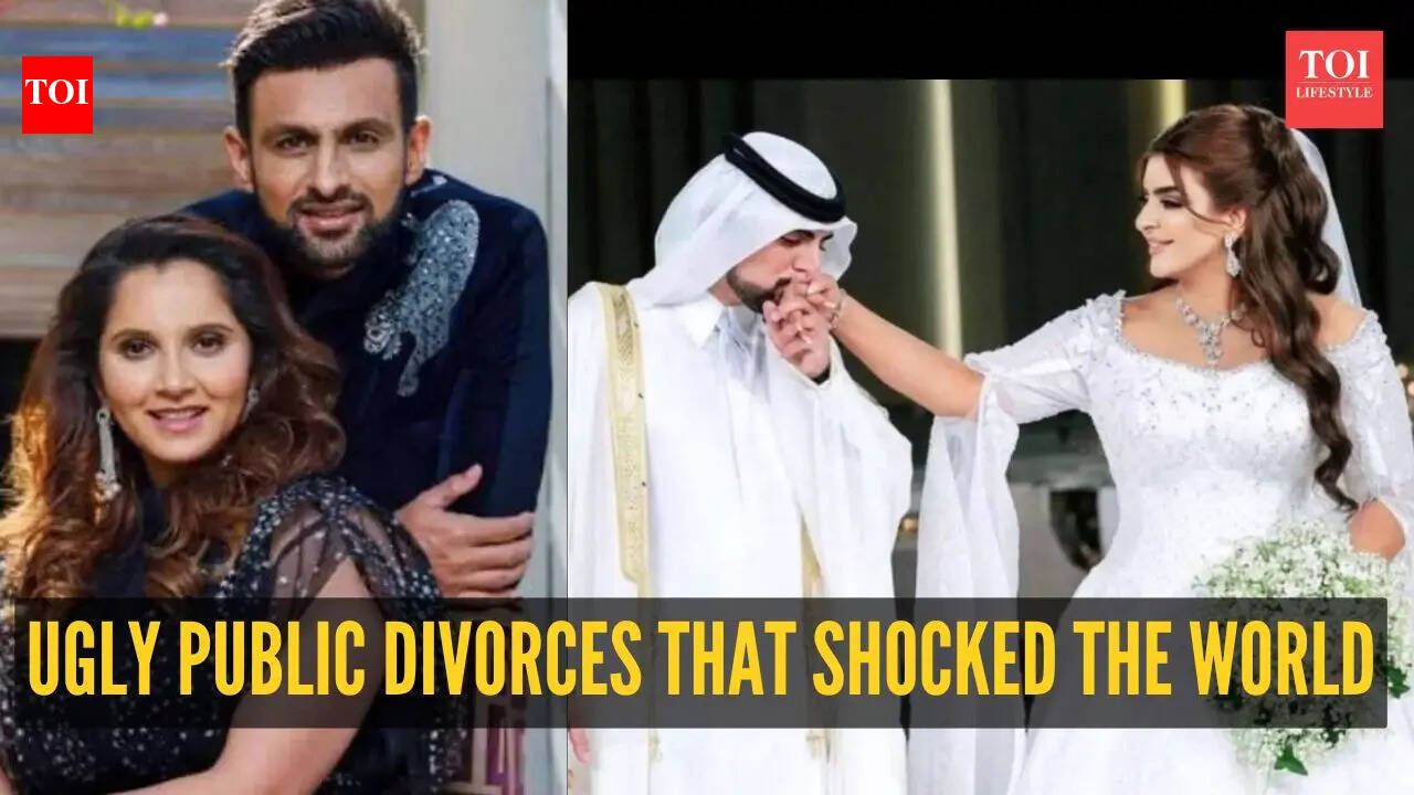 5 ugly public divorces that shocked the world